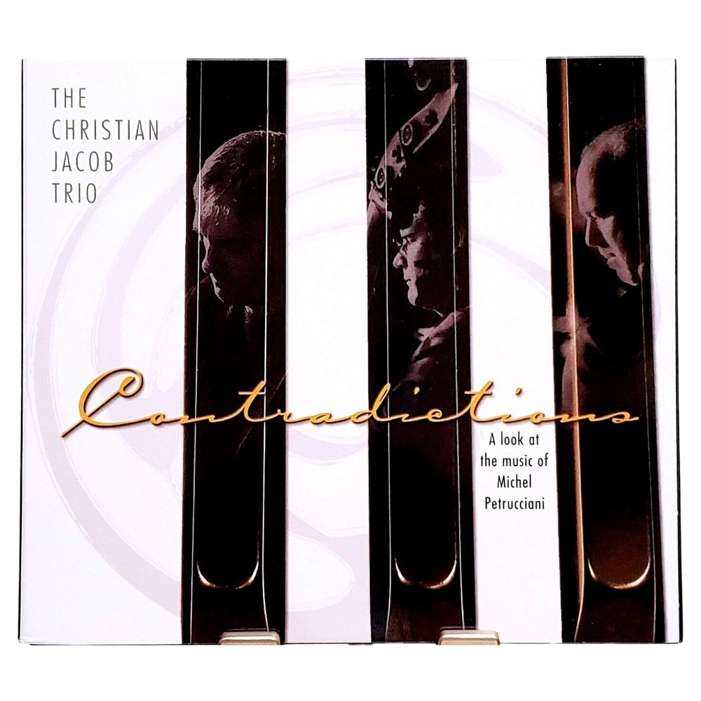 Christian Jacob Trio Contradictions‎ Jazz CD Petrucciani UPC 837101202398 EUC
